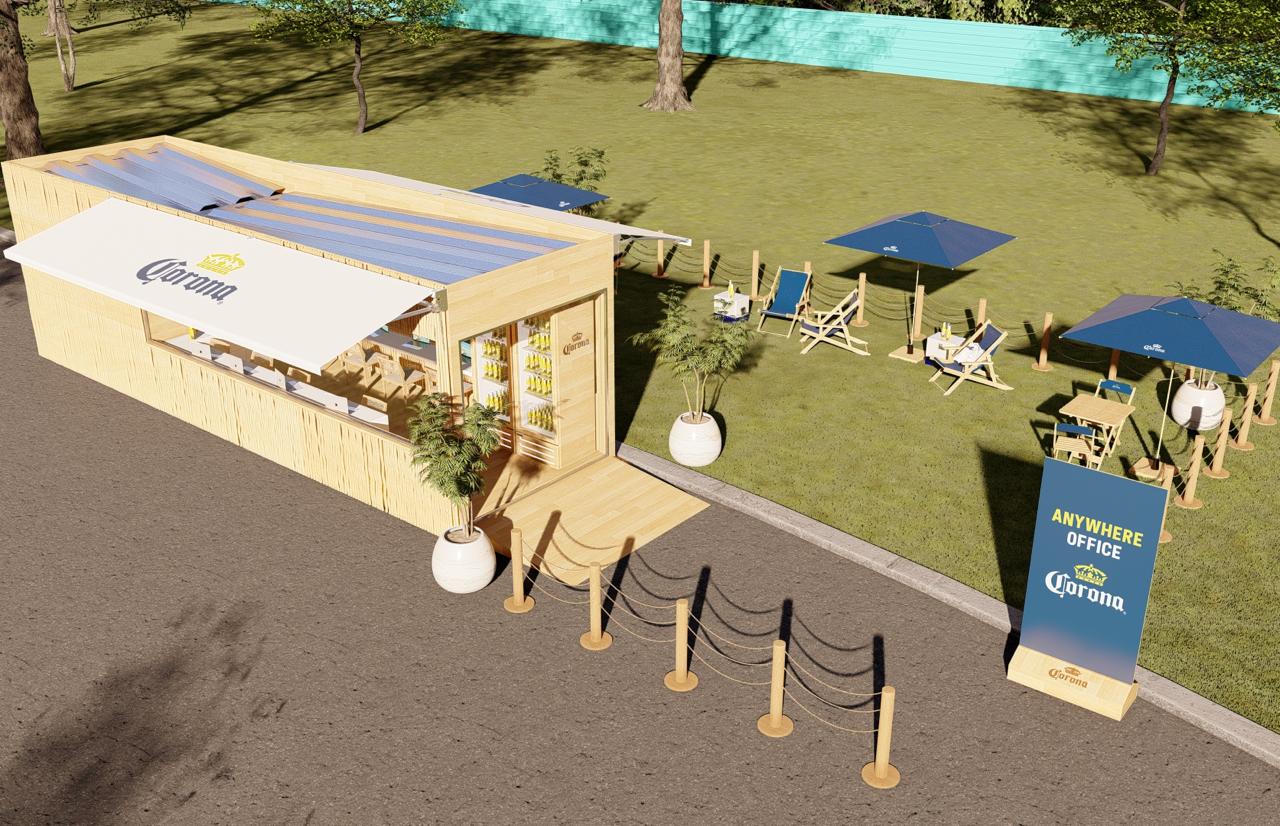 Corona e WeWork promovem experiência de trabalho ao ar livre no Parque do Ibirapuera