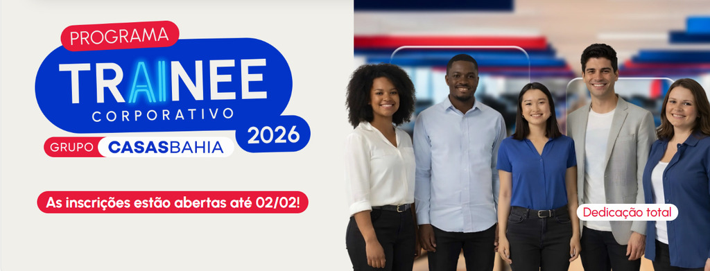 Casas Bahia abre vagas com foco em IA